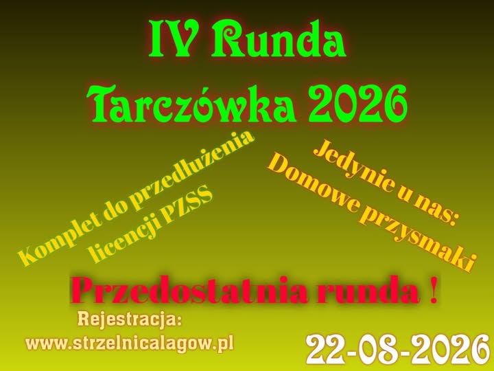 IV Runda Tarczówka 2026