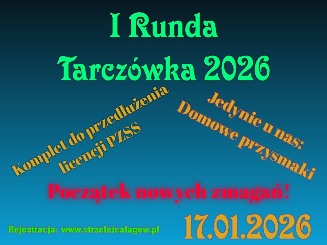 1 Runda Tarczówka 2026