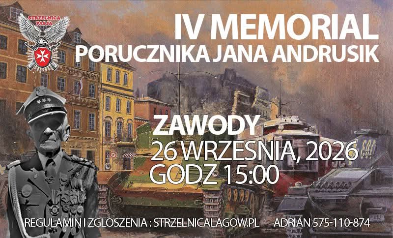 III Memoriał Porucznika Jana Andrusik